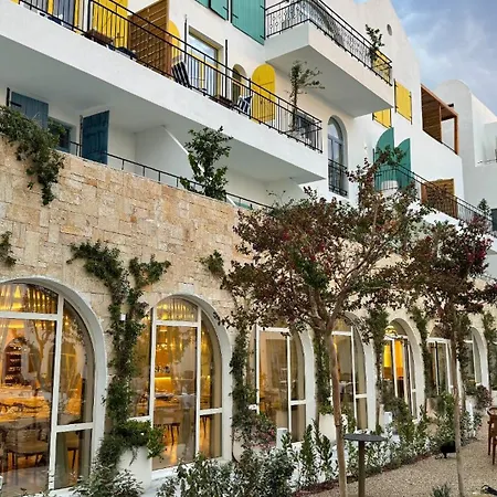 דירה Lorins Seaside Santorini In Drymades *