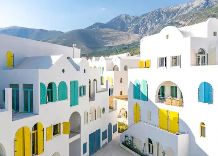 Lorins Seaside Santorini - Drymades, Dhermi Apartmán *