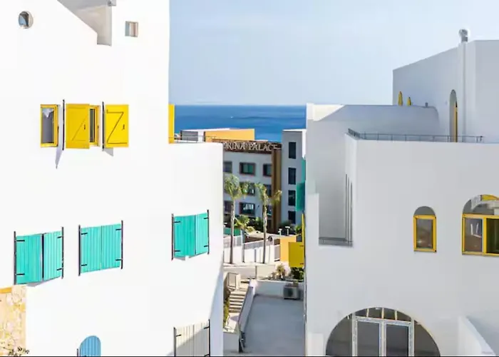 Apartmán Lorins Seaside Santorini - Drymades, Dhermi Gjilek